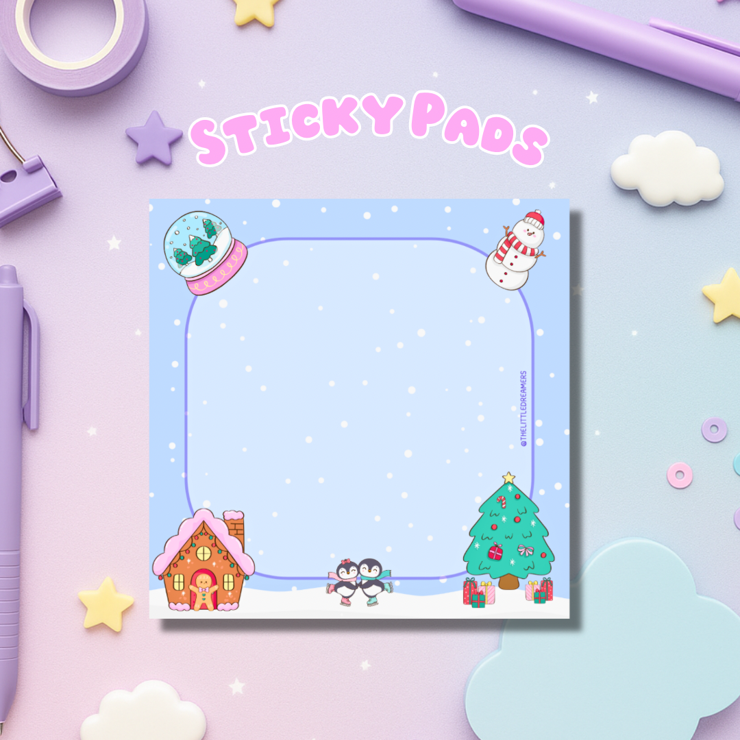 Christmas Pals Sticky Notes