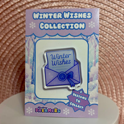 Envelope Acrylic Pin