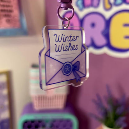 Envelope Acrylic Keychain